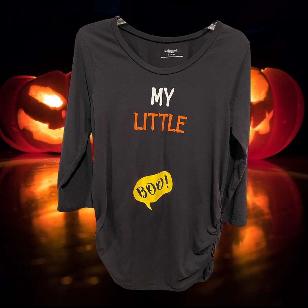 Motherhood Maternity My Little Boo Shirt 👻
